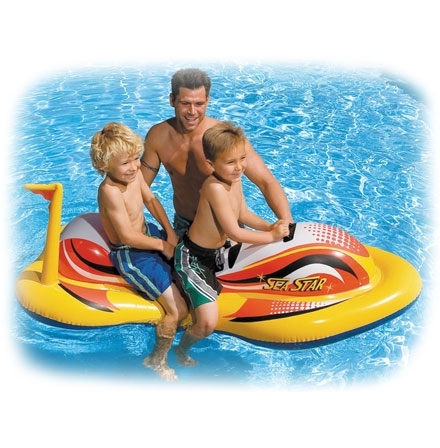 123 Dagaanbieding - Opblaasbare Waterscooter Of Orka!