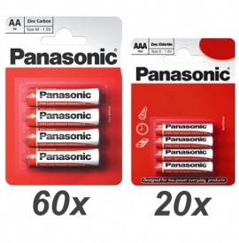 123 Dagaanbieding - Panasonic 60X Aa En 20X Aaa