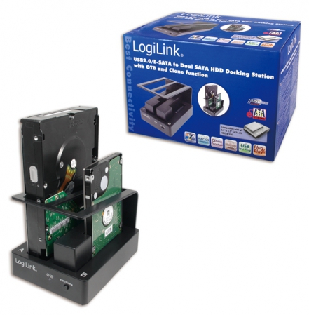 123 Dagaanbieding - Quickport Usb 2.0 For Two 2.5Inch + 3.5Inch Sata Logilink 123 Dagaanbieding - Quickport Usb 2.0 For Two 2.5Inch + 3.5Inch Sata Logilink