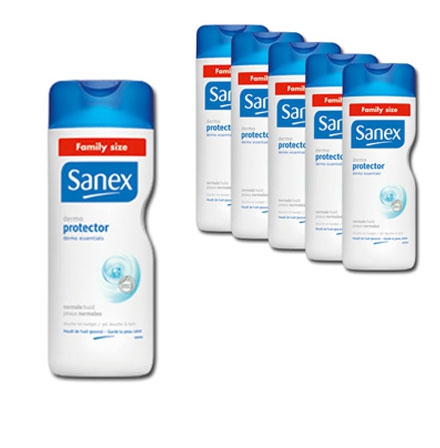 123 Dagaanbieding - Sanex Dermo Protector (600Ml)