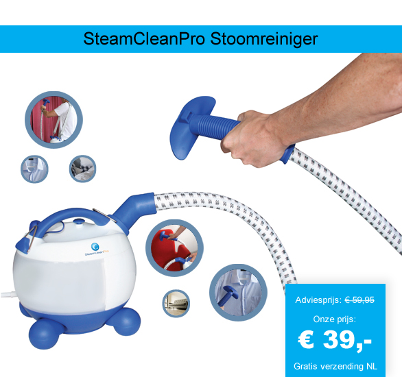 123 Dagaanbieding - Steamcleanpro Stoomreiniger 123 Dagaanbieding - Steamcleanpro Stoomreiniger