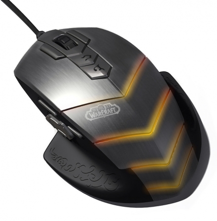 123 Dagaanbieding - Steelseries World Of Warcraft Mmo Gaming Mouse (Pc / Mac)