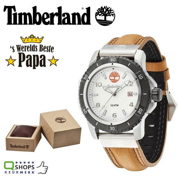 123 Dagaanbieding - Timberland Herenhorloge Charlestown