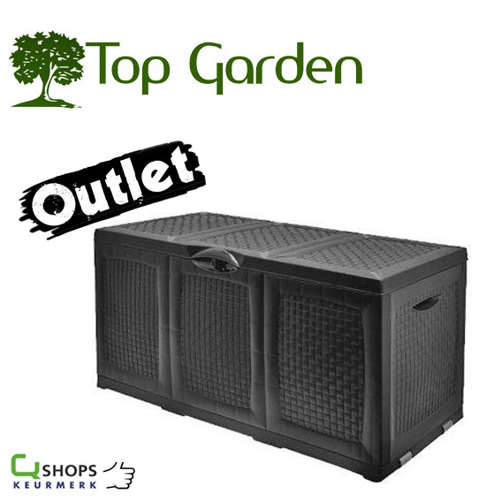 123 Dagaanbieding - Top Garden Tuinkist 380 Liter Inhoud