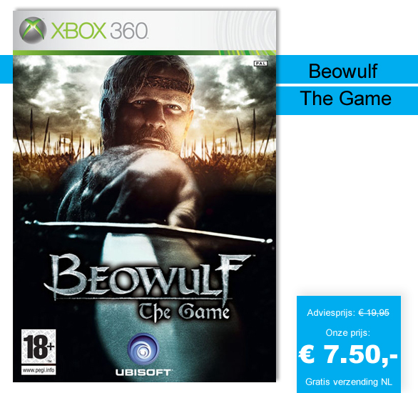 123 Dagaanbieding - Xbox 360: Beowulf The Game