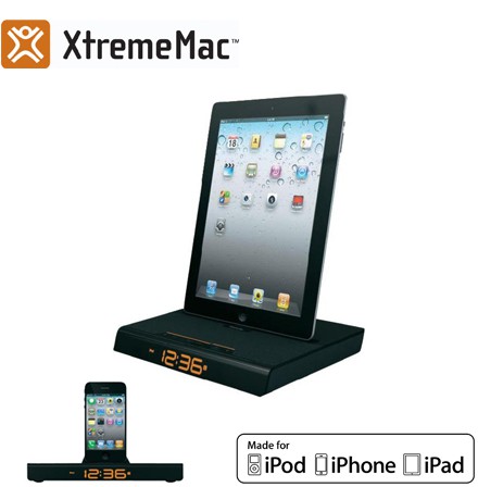 123 Dagaanbieding - Xtrememac Luna Voyager Ii Wekkerradio Met Dockingstation Voor Ipod/iphone/ipad