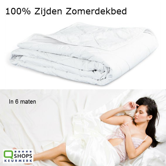 123 Dagaanbieding - Zijden Zomerdekbed 123 Dagaanbieding - Zijden Zomerdekbed