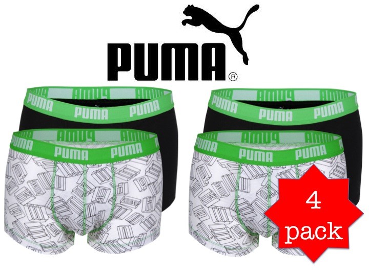 Een Dag Actie - 2+2 Puma Boxershorts 3D Een Dag Actie - 2+2 Puma Boxershorts 3D