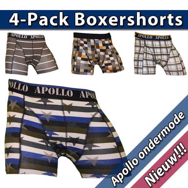Een Dag Actie - 4-Pack Apollo Yellow-armigreen Een Dag Actie - 4-Pack Apollo Yellow-armigreen