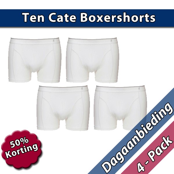 Een Dag Actie - 4X Boxershorts Ten Cate