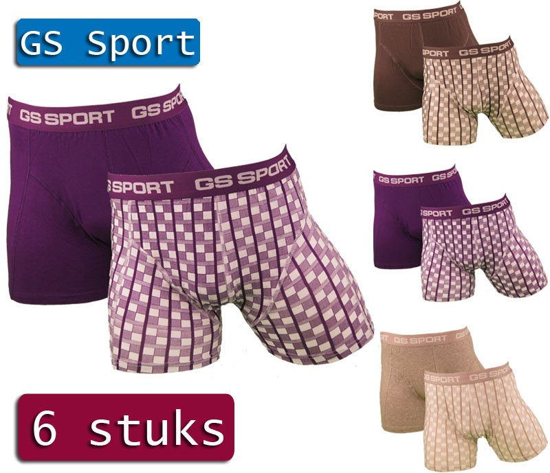 Een Dag Actie - 6 Gs Sport Boxershorts