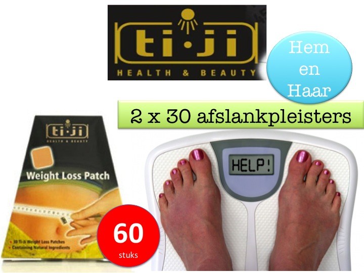 Een Dag Actie - 60 Ti-ji Afslankpleisters Een Dag Actie - 60 Ti-ji Afslankpleisters