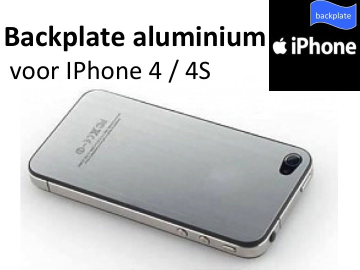 Een Dag Actie - Backplate Iphone Een Dag Actie - Backplate Iphone