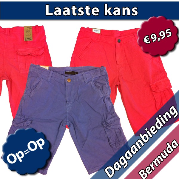 Een Dag Actie - Bermuda Gs Sport Summer Een Dag Actie - Bermuda Gs Sport Summer