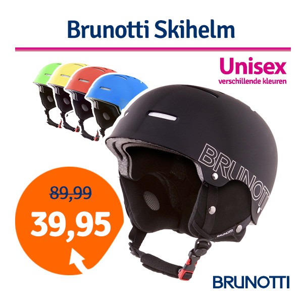 Een Dag Actie - Brunotti Skihelm Hail Unisex Verschillende Kleuren