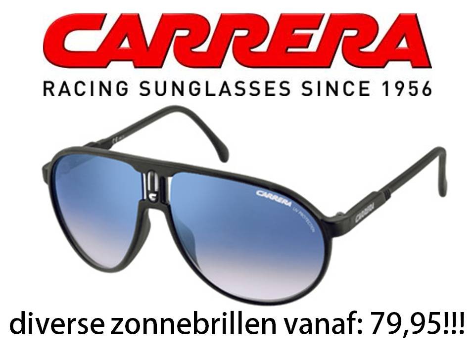 Een Dag Actie - Carrera 2011 Champion Zonnebril-zwart Montuur Met Gradient Glazen Een Dag Actie - Carrera 2011 Champion Zonnebril-zwart Montuur Met Gradient Glazen