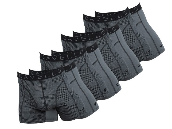 Een Dag Actie - Cavello Boxershorts 8-Pack Donkergrijs Een Dag Actie - Cavello Boxershorts 8-Pack Donkergrijs