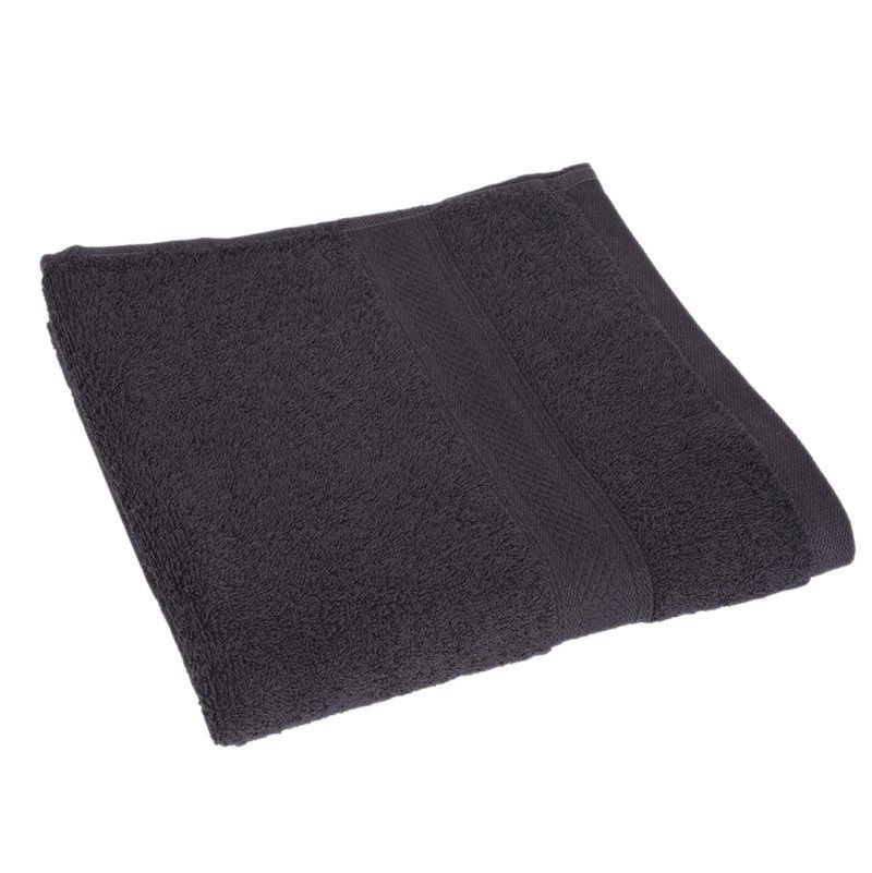 Een Dag Actie - Clarysse Elegance Handdoek 50X100 400Gram Antraciet