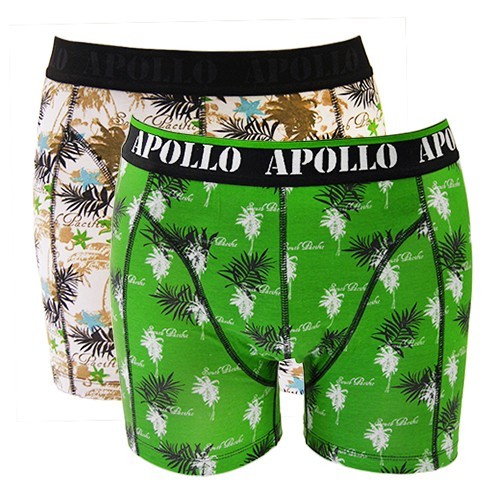 Een Dag Actie - Dagaanbieding Apollo Boxershorts South Pacific