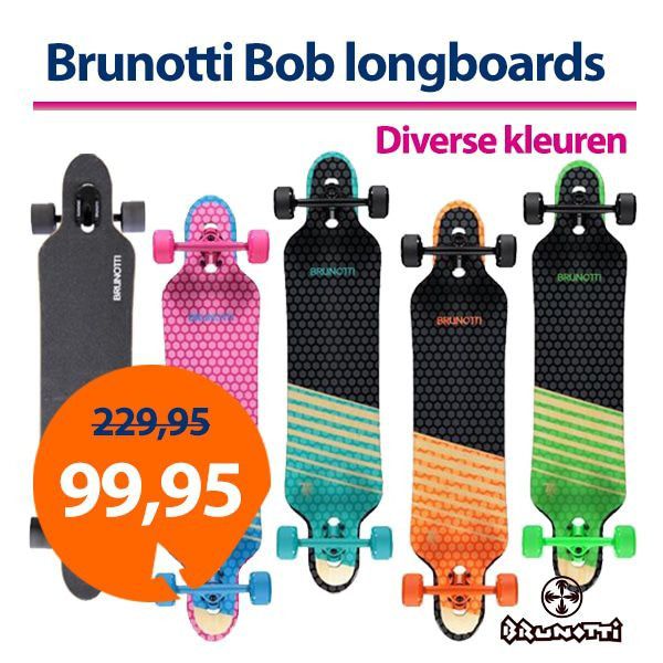 Een Dag Actie - Dagaanbieding Brunotti Bob Longboard