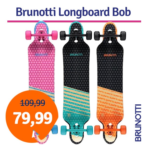 Een Dag Actie - Dagaanbieding Brunotti Longboard Bob Een Dag Actie - Dagaanbieding Brunotti Longboard Bob