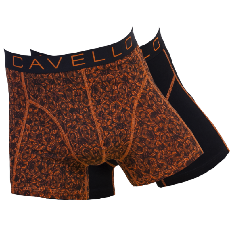 Een Dag Actie - Dagaanbieding Cavello Boxershorts Oranje 4-Pack Een Dag Actie - Dagaanbieding Cavello Boxershorts Oranje 4-Pack