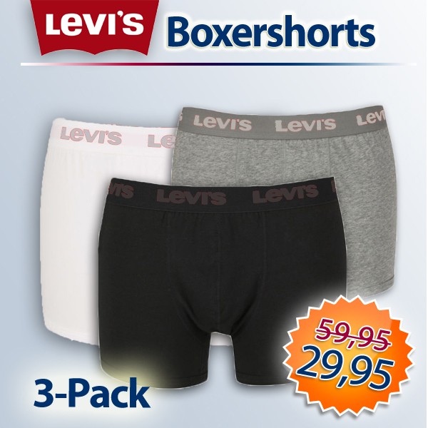 Een Dag Actie - Dagaanbieding Levi's Boxershorts Een Dag Actie - Dagaanbieding Levi's Boxershorts