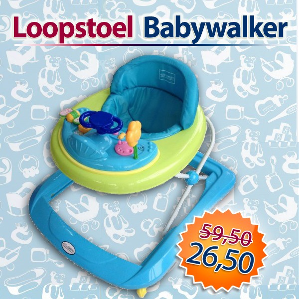 Een Dag Actie - Dagaanbieding Loopstoel Babywalker Een Dag Actie - Dagaanbieding Loopstoel Babywalker