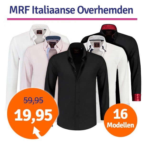 Een Dag Actie - Dagaanbieding Mrf Overhemden