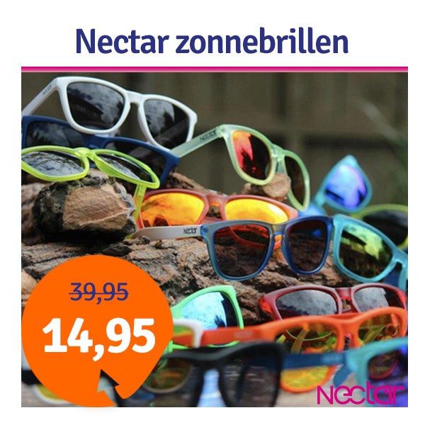 Een Dag Actie - Dagaanbieding Nectar Zonnebrillen