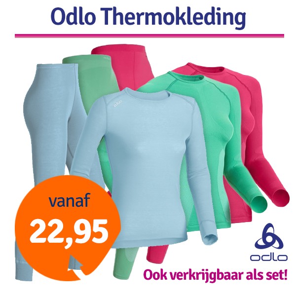 Een Dag Actie - Dagaanbieding Odlo Thermokleding Dames