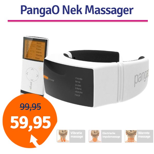 Een Dag Actie - Dagaanbieding Pangao Neck Massager Een Dag Actie - Dagaanbieding Pangao Neck Massager