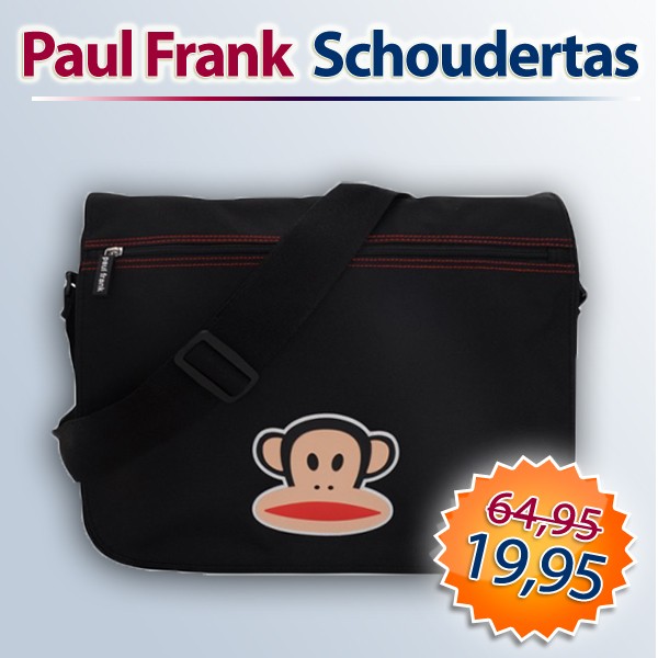 Een Dag Actie - Dagaanbieding Paul Frank Schoudertas