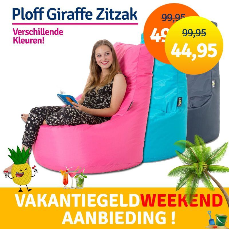 Een Dag Actie - Dagaanbieding Ploff Giraffe (Verschillende Kleuren)