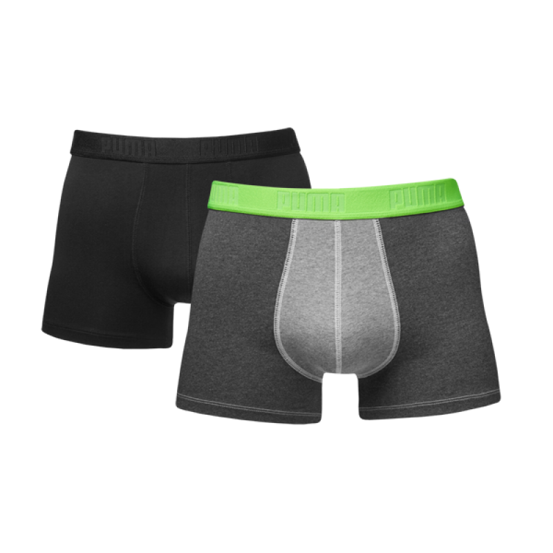 Een Dag Actie - Dagaanbieding Puma Boxershorts Jasmine Green 4-Pack