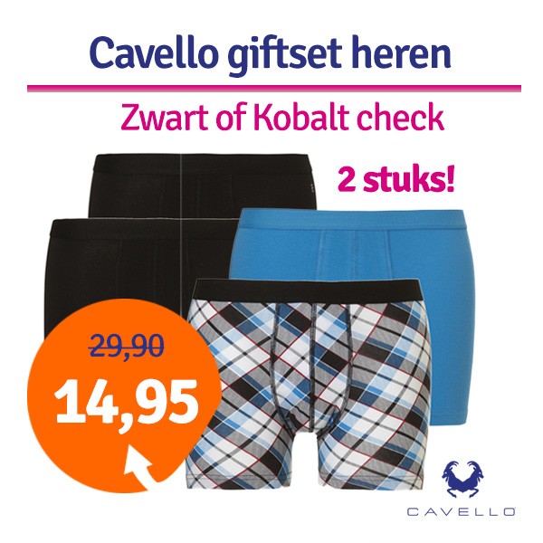 Een Dag Actie - Dagaanbieding Ten Cate Heren Giftset 2-Pack