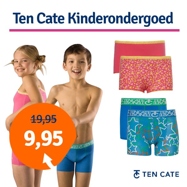 Een Dag Actie - Dagaanbieding Ten Cate Kinderondergoed