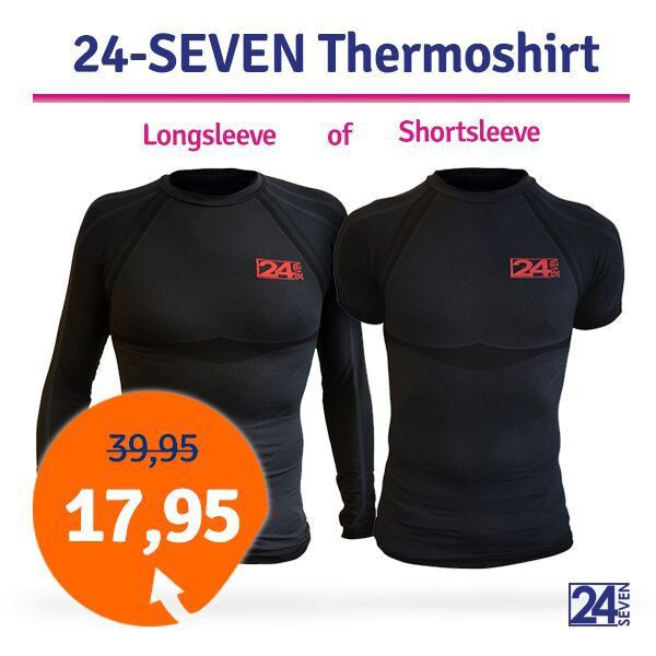 Een Dag Actie - Dagaanbieding Thermoshirts Een Dag Actie - Dagaanbieding Thermoshirts
