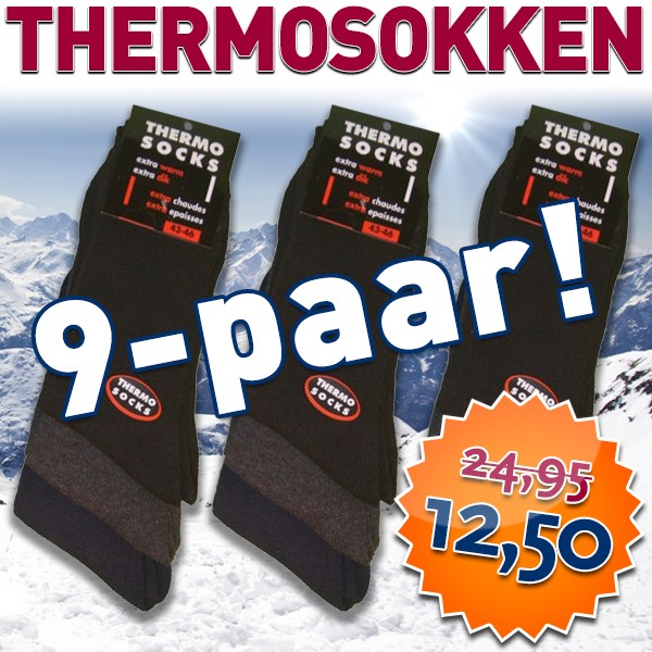 Een Dag Actie - Dagaanbieding Thermosokken Een Dag Actie - Dagaanbieding Thermosokken