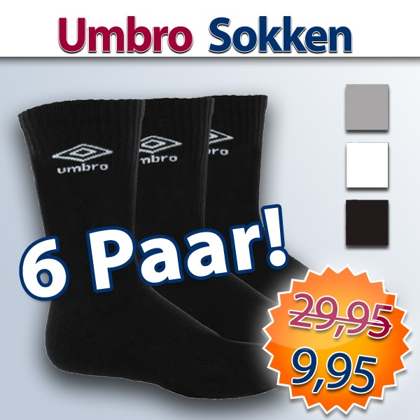 Een Dag Actie - Dagaanbieding Umbro Sokken Een Dag Actie - Dagaanbieding Umbro Sokken