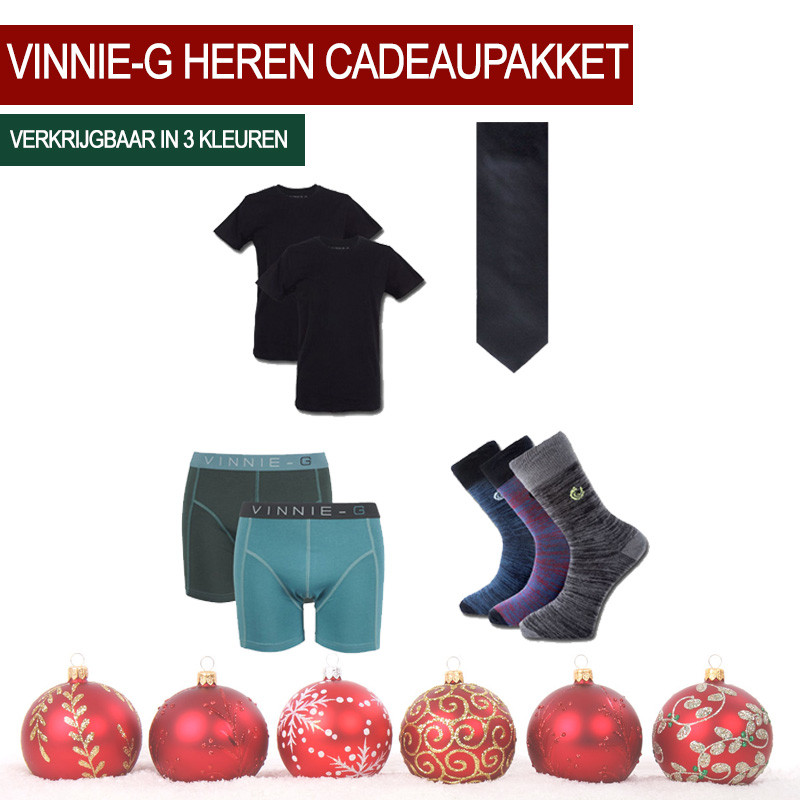 Een Dag Actie - Dagaanbieding Vinnie-G Heren Cadeaupakket