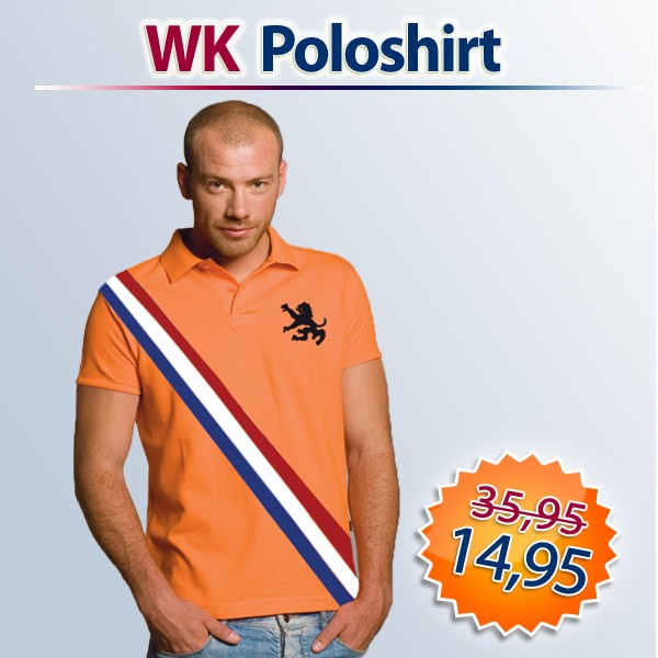 Een Dag Actie - Dagaanbieding Wk Poloshirt