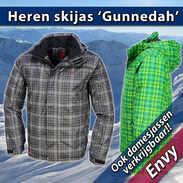 Een Dag Actie - Envy Ski-jack Heren Gunnedah