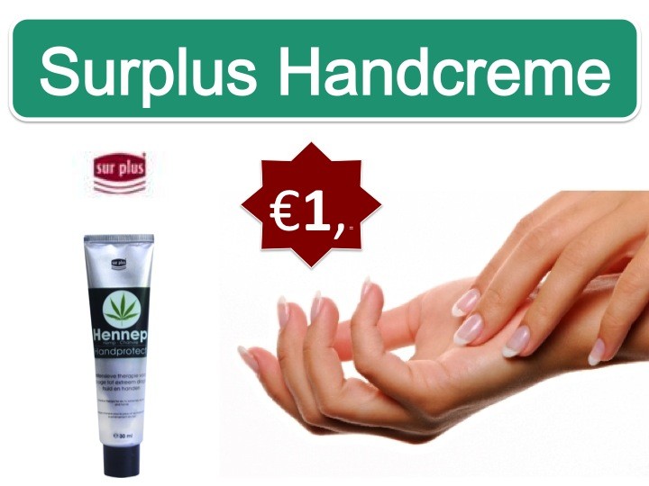 Een Dag Actie - Handcrèmetube Sur Plus Een Dag Actie - Handcrèmetube Sur Plus