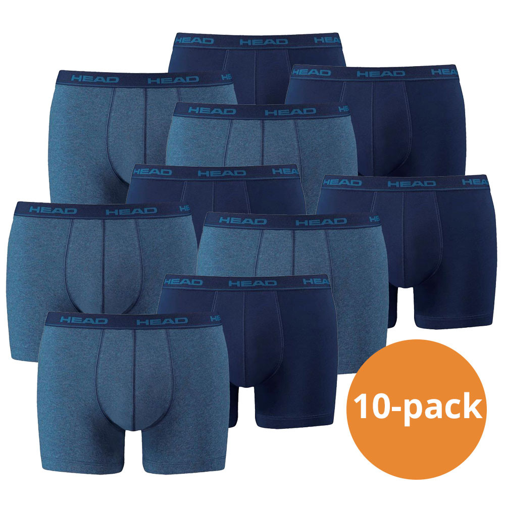 Een Dag Actie - Head Boxershorts Basic 10-Pack Blue Heaven Een Dag Actie - Head Boxershorts Basic 10-Pack Blue Heaven