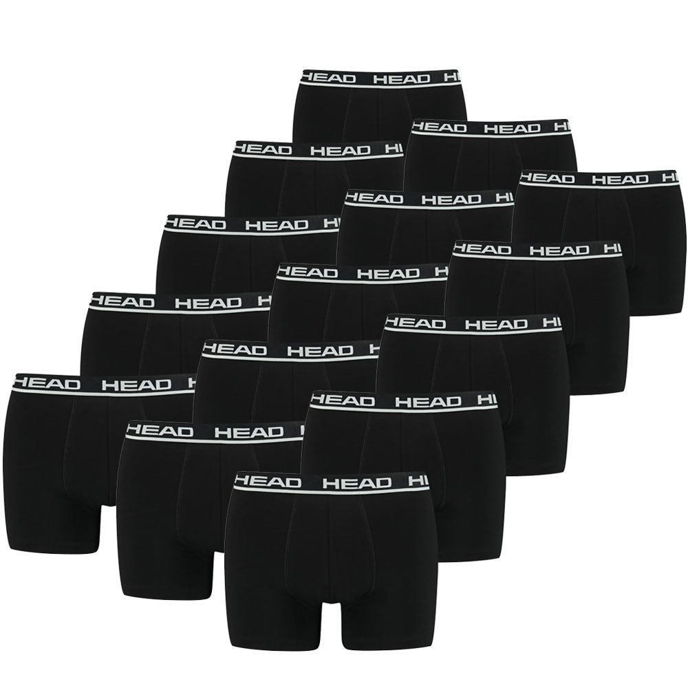 Een Dag Actie - Head Boxershorts Basic 15-Pack Zwart Een Dag Actie - Head Boxershorts Basic 15-Pack Zwart