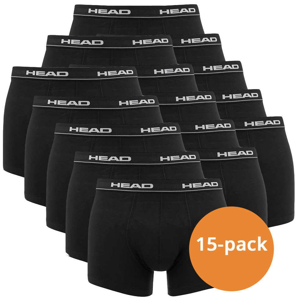Een Dag Actie - Head Boxershorts Black 15-Pack Een Dag Actie - Head Boxershorts Black 15-Pack