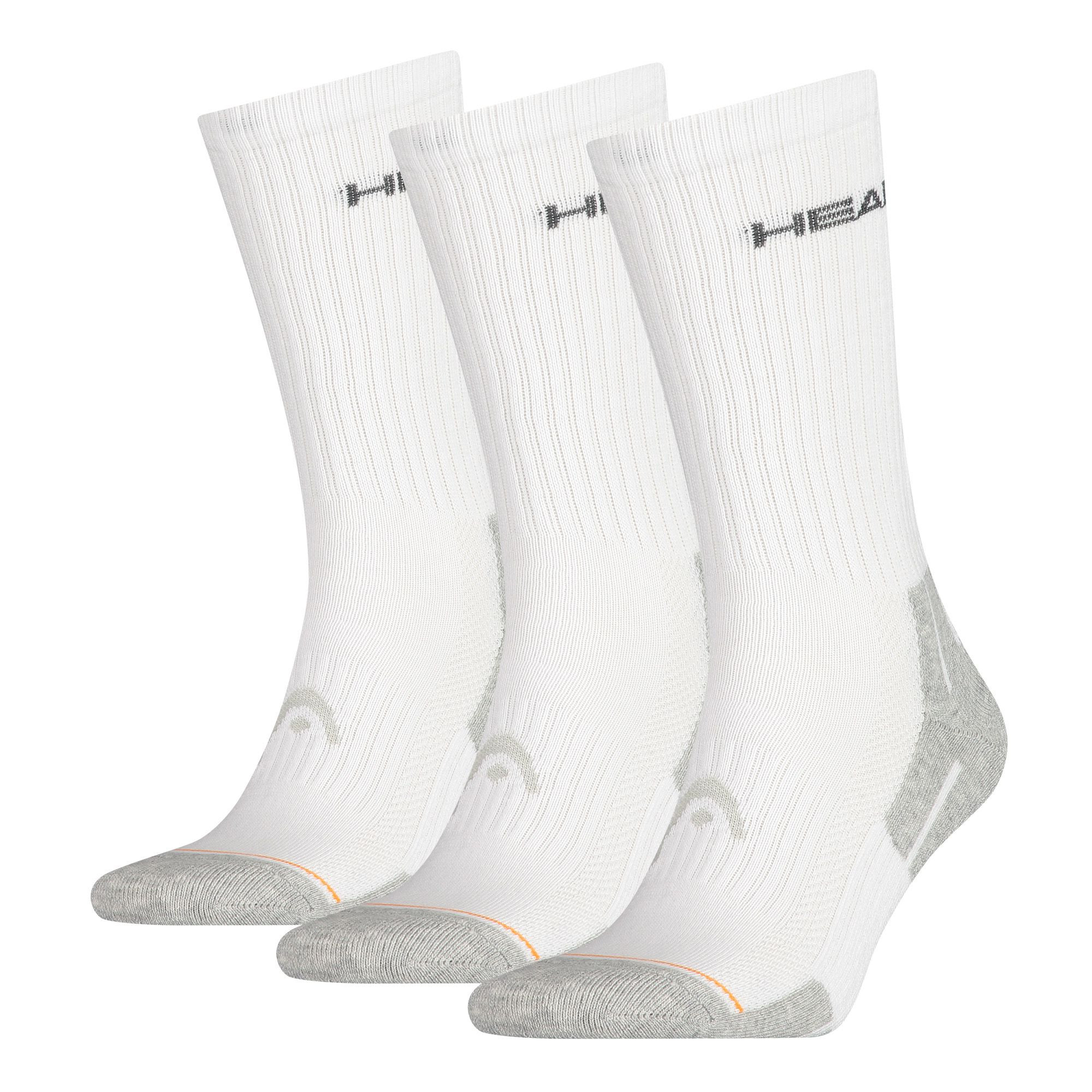 Een Dag Actie - Head Sokken Performance Crew 3-Pack Unisex White Een Dag Actie - Head Sokken Performance Crew 3-Pack Unisex White