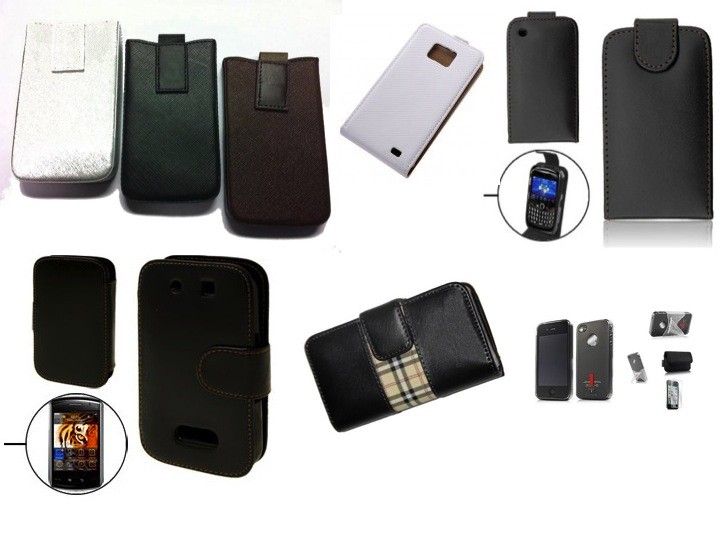 Een Dag Actie - Hoes Leder Voor Iphone, Blackberry En Telefoon Een Dag Actie - Hoes Leder Voor Iphone, Blackberry En Telefoon