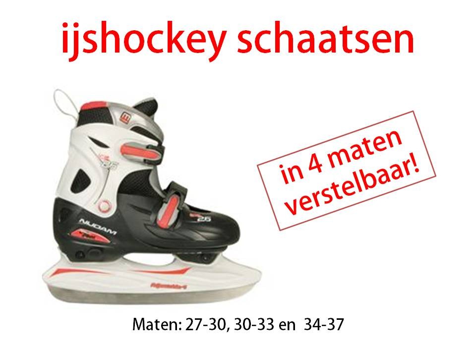 Een Dag Actie - Ijshockey Schaatsen Junior Verstelbaar